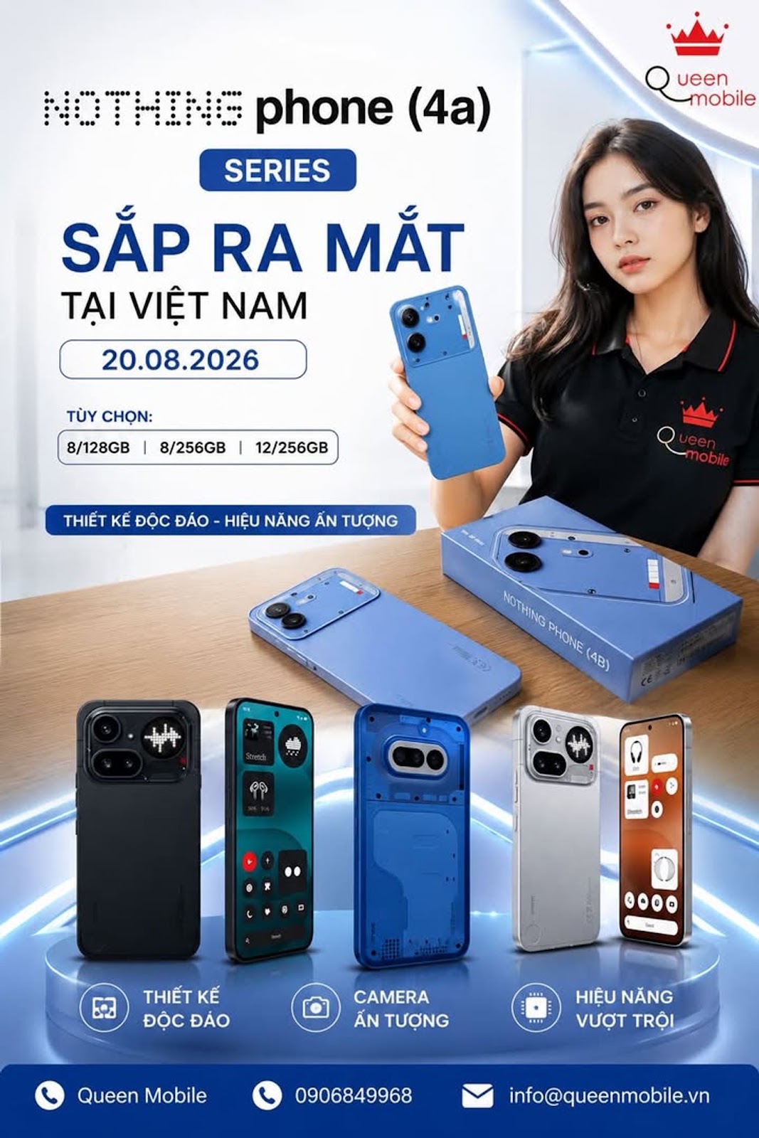 Nothing Phone 4a series được nhắc tên cho Việt Nam ngày 20.8, nhưng lịch bán trong nước vẫn cần xác 