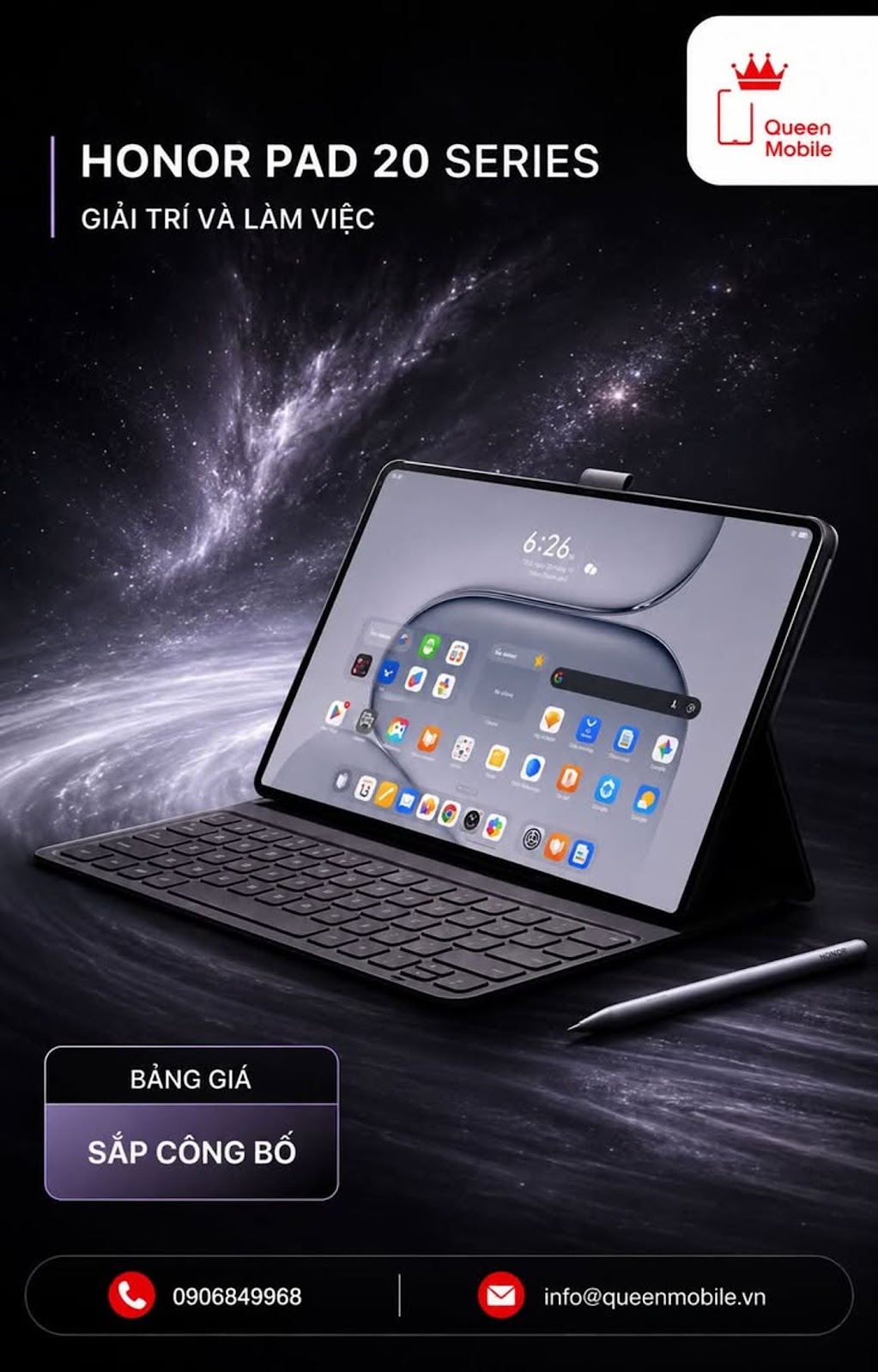 HONOR Pad 20 Series sắp ra mắt tại Malaysia, tập trung giải trí và làm việc #HONORPad20 #HONORPad20S