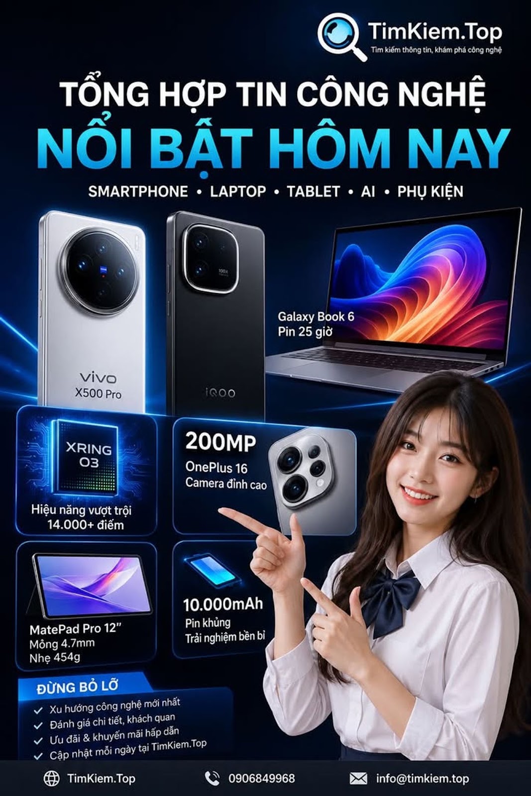 Từ khóa và chủ đề công nghệ nóng hôm nay 1/9/2026 tại TimKiem.Top