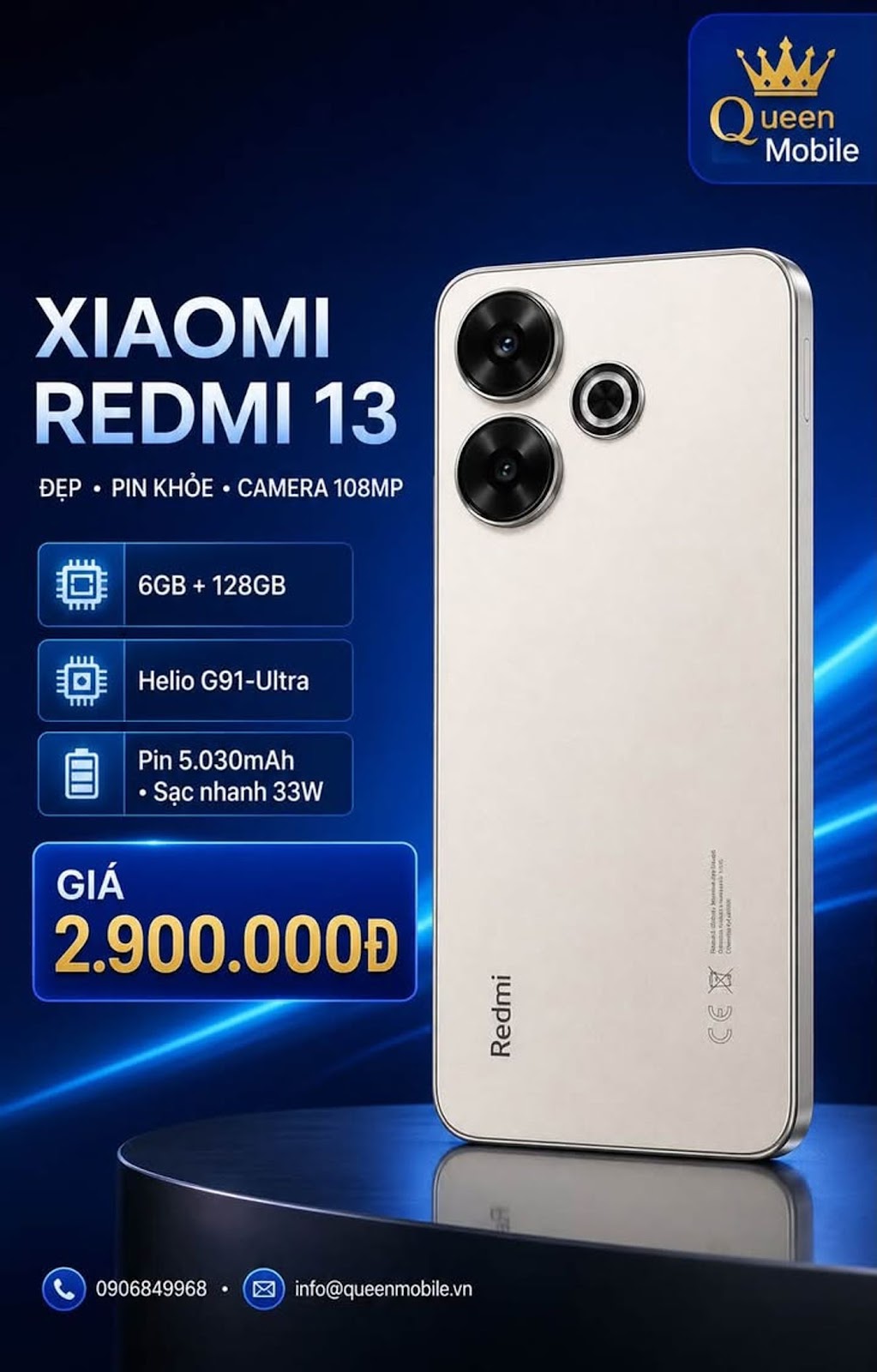 – máy đẹp, pin khỏe, camera 108MP