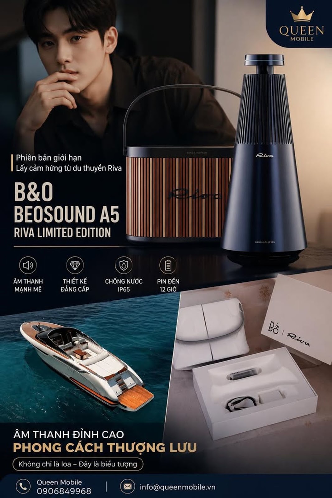 B&O Beosound A5 Riva Limited Edition – Chiếc loa dành cho giới sưu tầm hay biểu tượng đẳng cấp vượt 