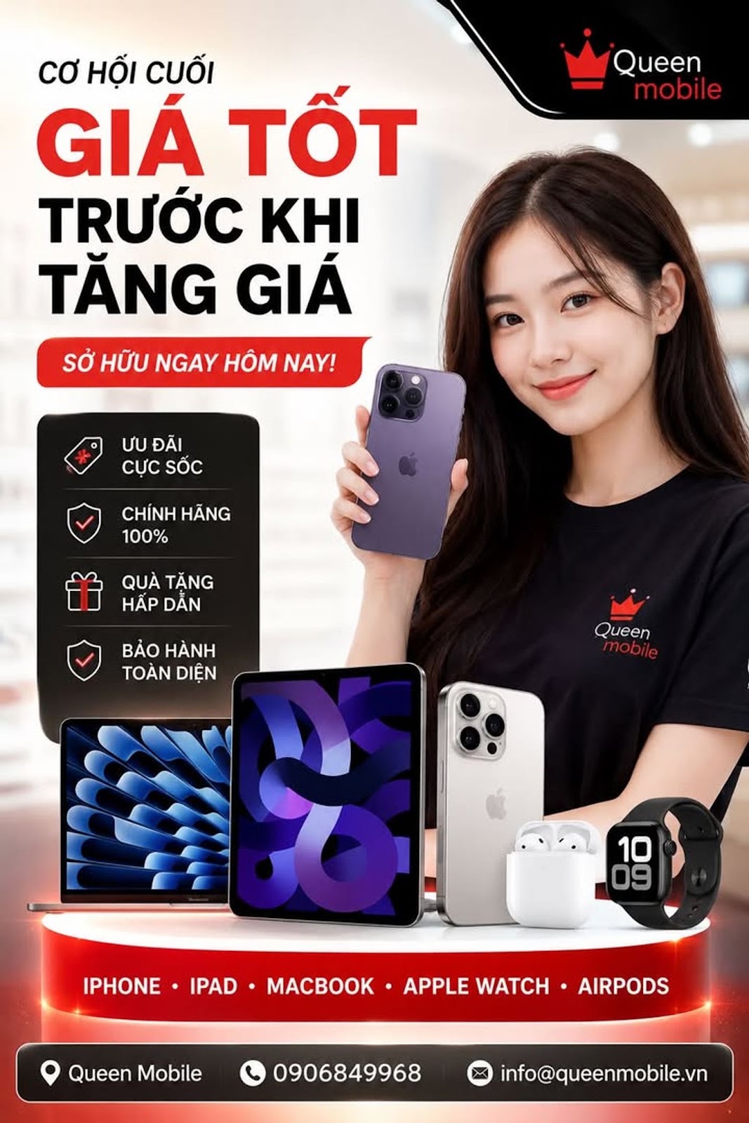 Apple giảm giá mạnh trước đợt tăng giá mới, thời điểm vàng để sở hữu iPhone, iPad và MacBook?