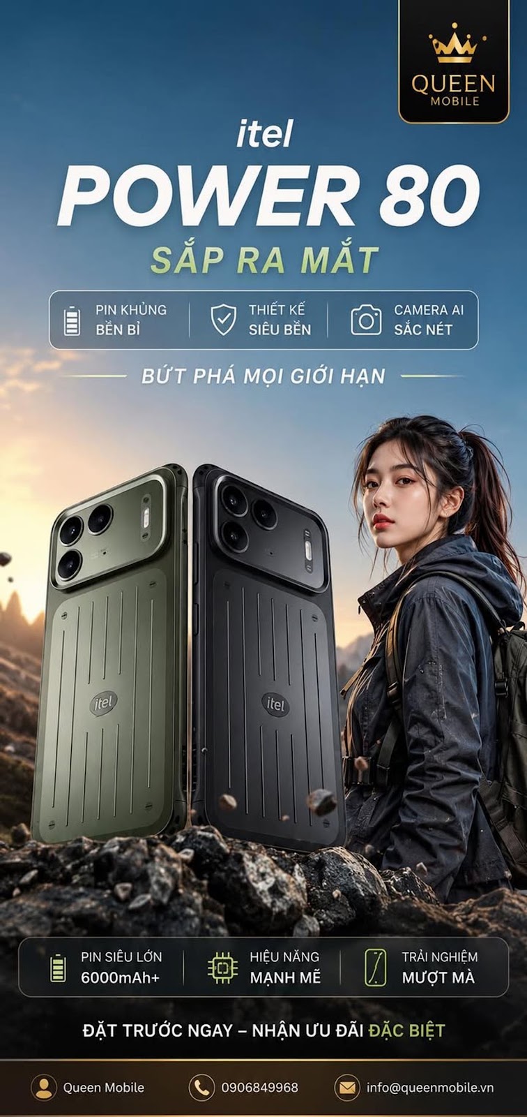 itel POWER 80 Sắp Ra Mắt, Smartphone Siêu Bền Mới Của itel Hay Là “Kẻ Phá Giá” Tiếp Theo Ở Phân Khúc