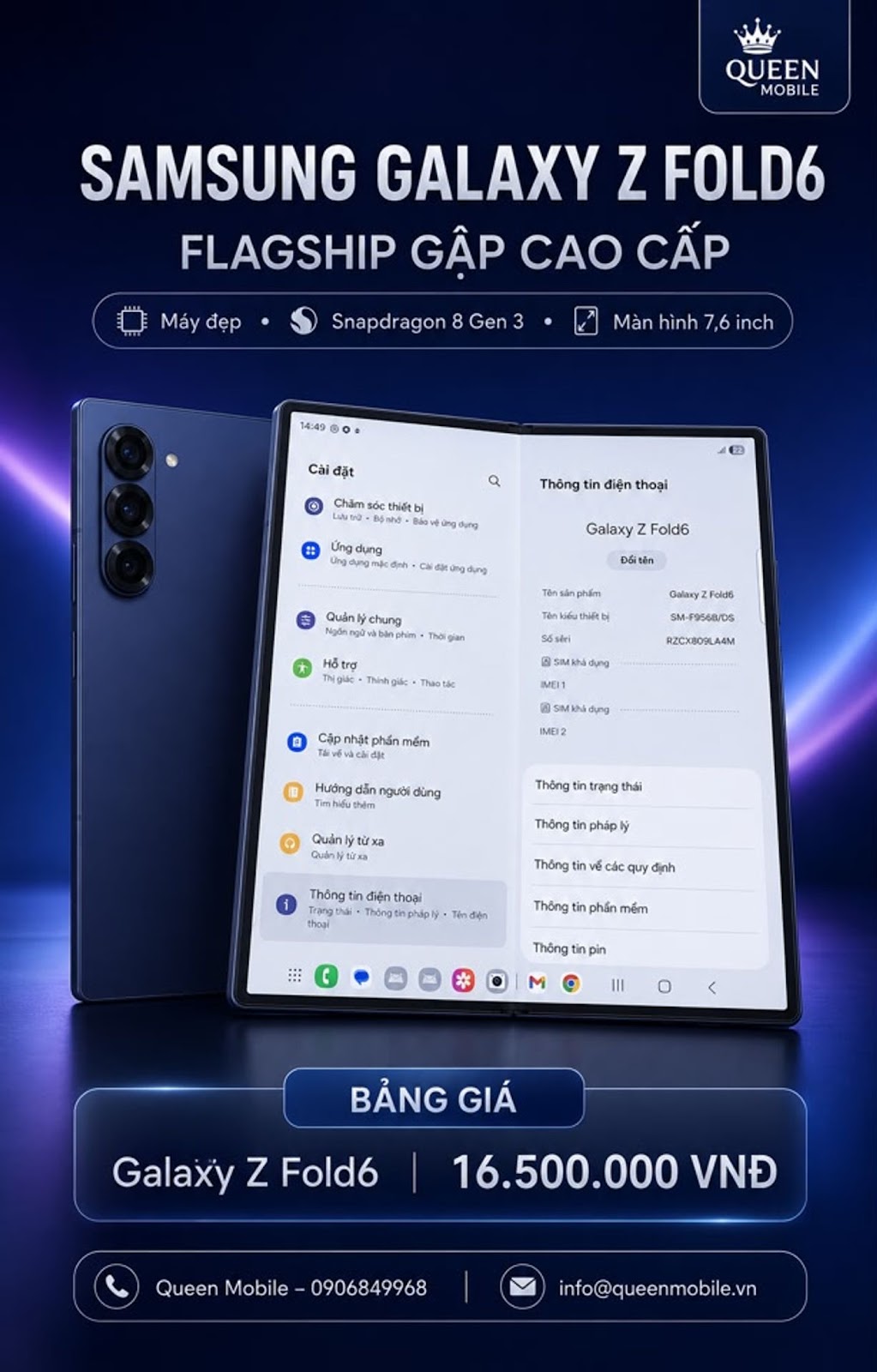 – FLAGSHIP GẬP CAO CẤP CHỈ 16.500.000 VND