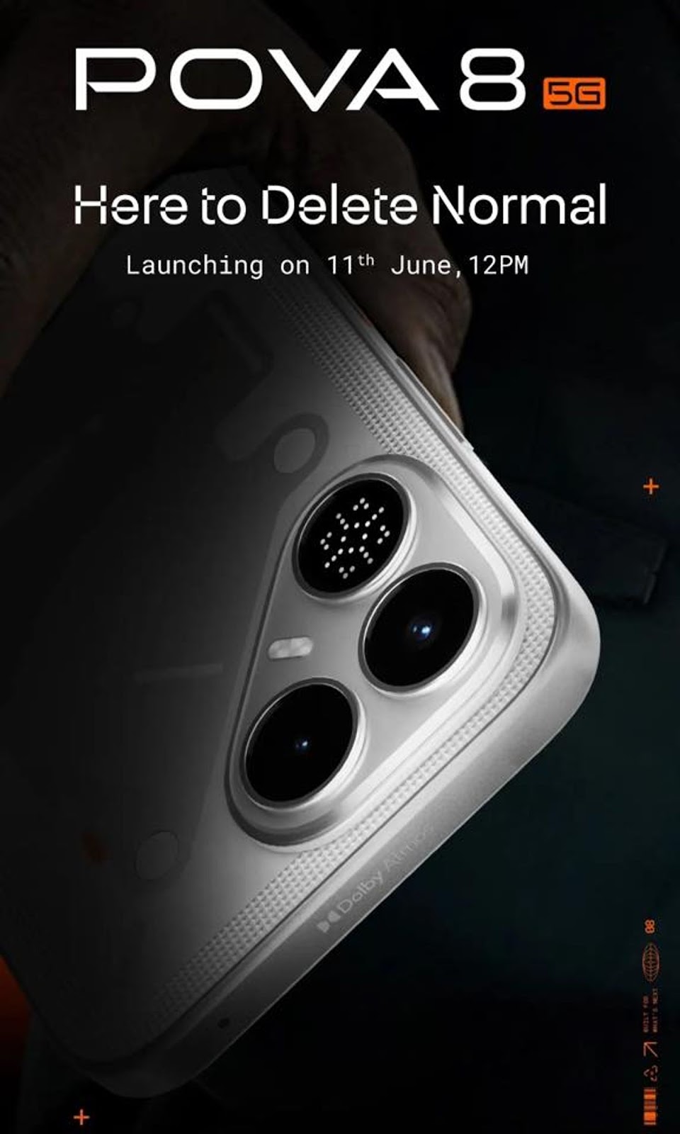# TECNO Pova 8 5G Chính Thức Ra Mắt Ngày 11/06 Tại Ấn Độ