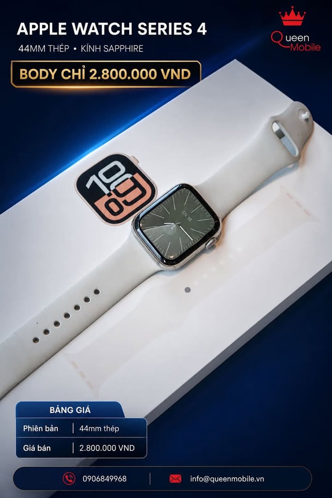 ́ – KÍNH SAPPHIRE CAO CẤP ⌚✨