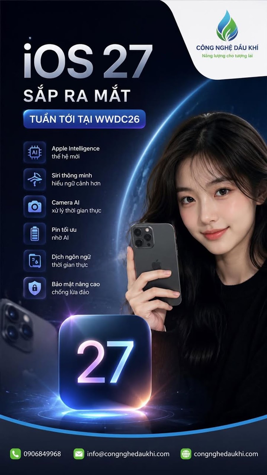 Apple Chuẩn Bị Ra Mắt iOS 27 Tại WWDC26, Một Cuộc Đại Tu Lớn Nhất Kể Từ iOS 18?