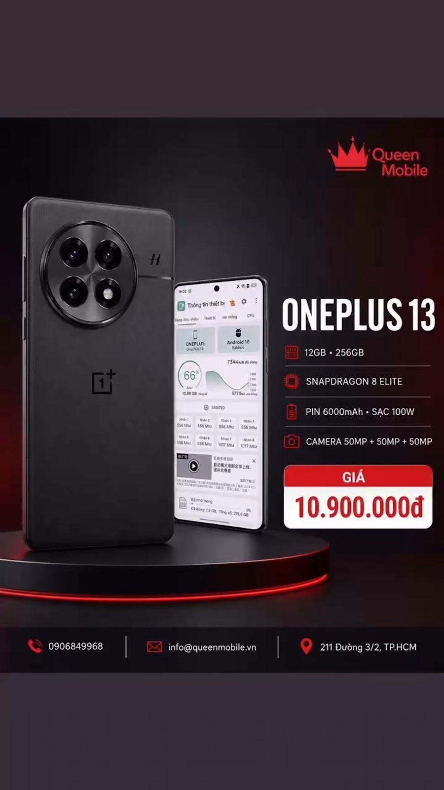 – SNAPDRAGON 8 ELITE, GIÁ 10,9 TRIỆU