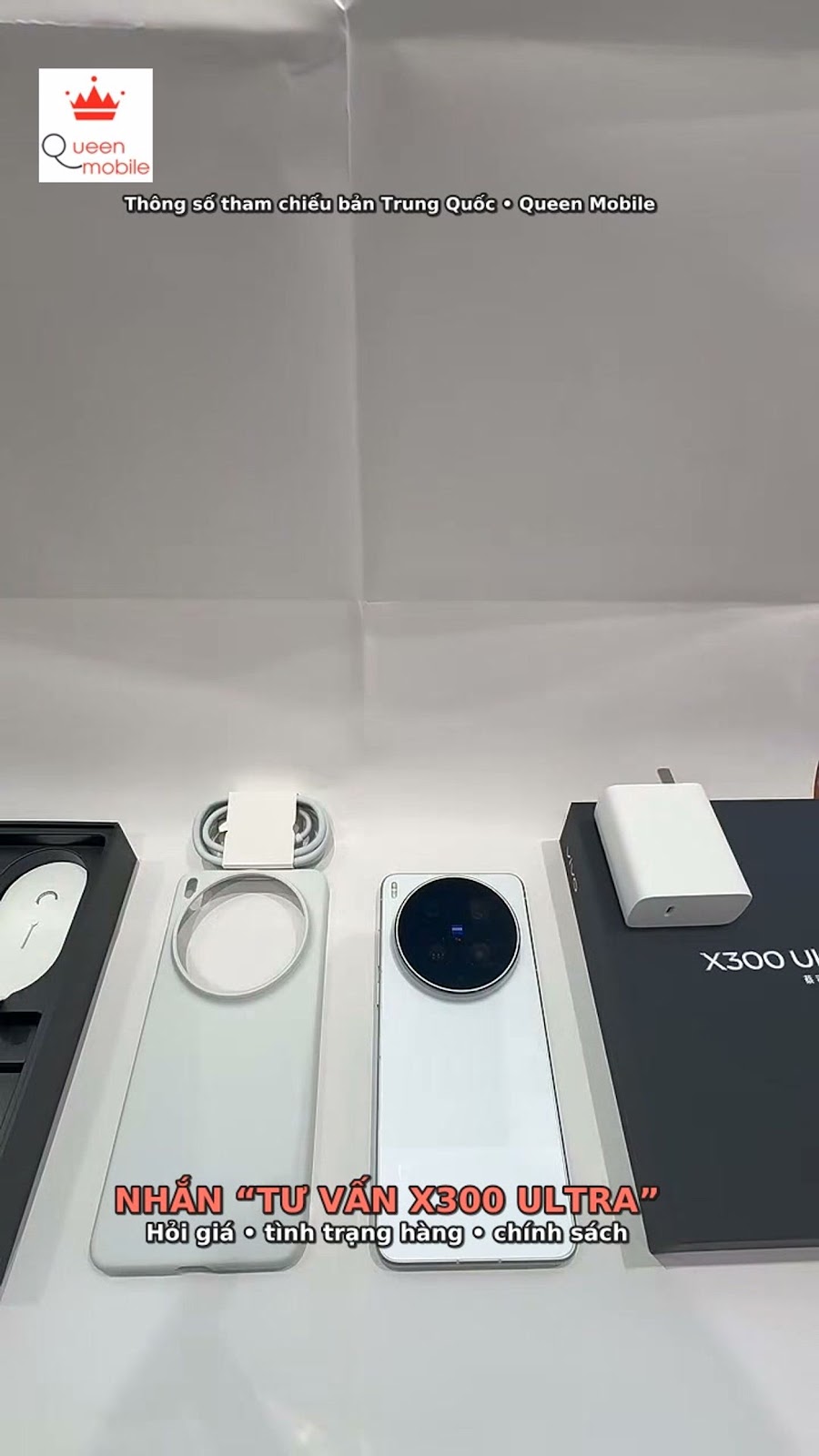 vivo X300 Ultra — chiếc điện thoại dành cho người mê sáng tạo hình ảnh 📸 #QueenMobile #vivoX300Ultr