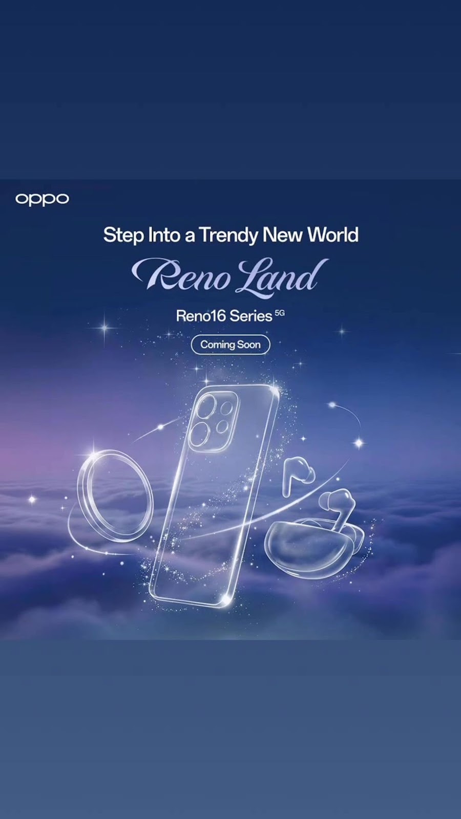 OPPO Reno16 lộ diện với thiết kế hoàn toàn mới, sẵn sàng khuấy đảo phân khúc cận cao cấp #OPPO #OPPO