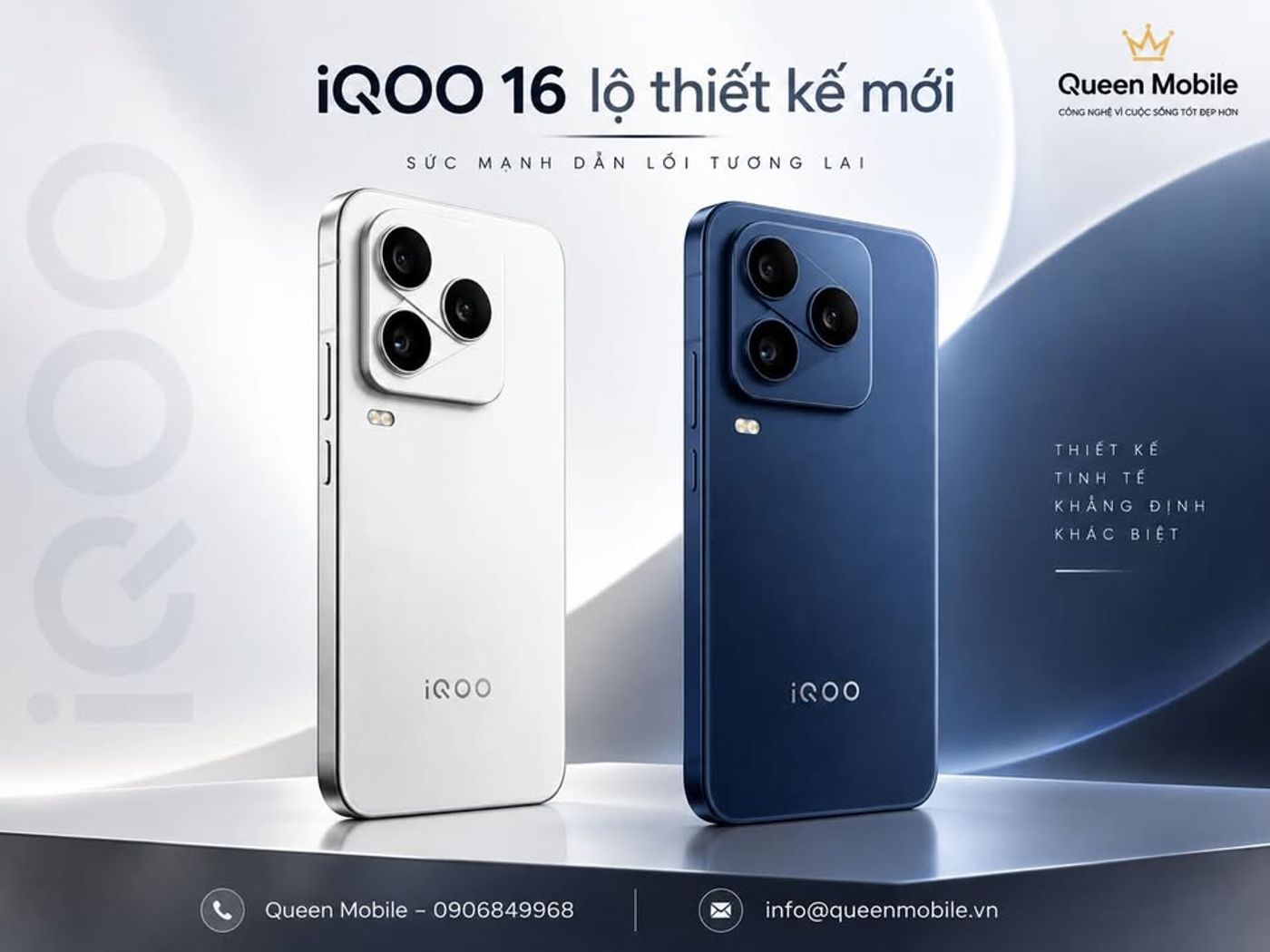 iQOO 16 lộ thiết kế mới với cụm ba camera kiểu tam giác nhưng vẫn chưa được iQOO xác nhận #iQOO16 #i