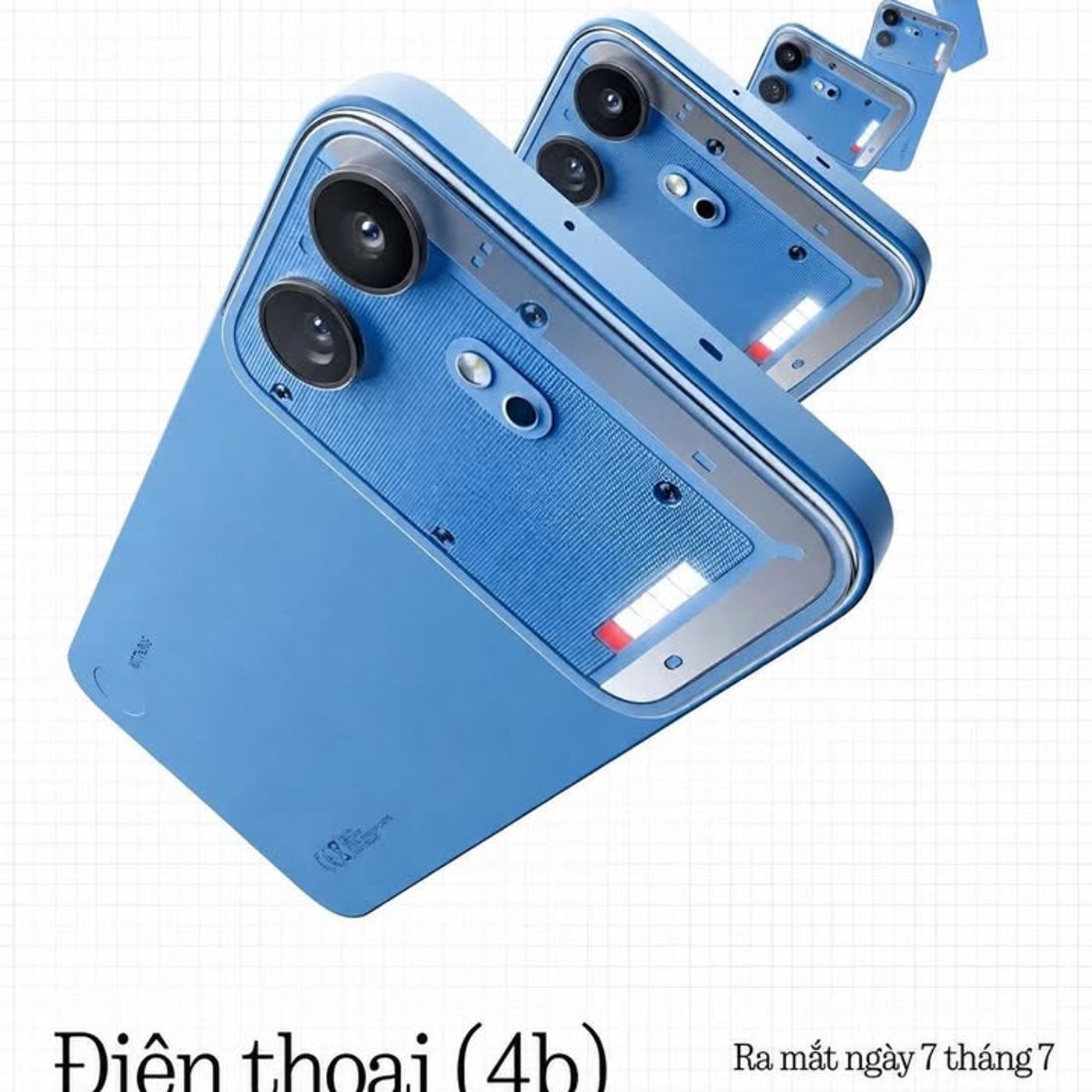 Nothing Phone 4b chính thức lộ diện với thiết kế hoàn toàn mới, hẹn ra mắt ngày 7 tháng 7