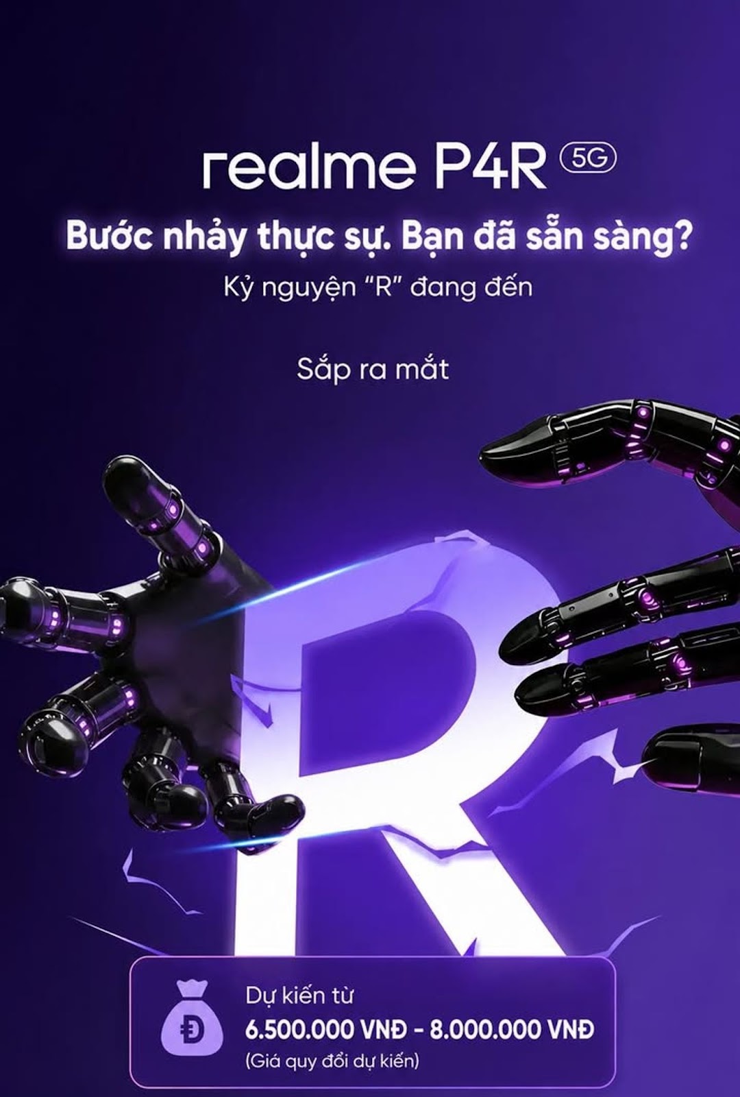 Realme P4R 5G lộ diện với thông điệp “A Real Shift” khiến thị trường smartphone tầm trung dậy sóng