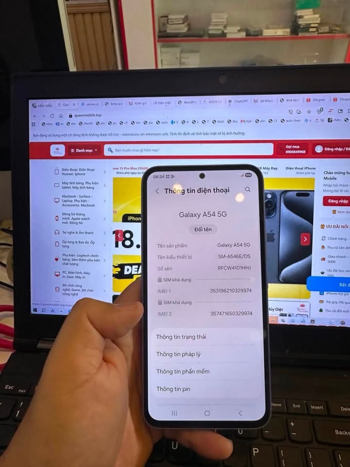 Samsung Galaxy A54 5G – Máy đẹp, màn AMOLED 120Hz, camera chống rung OIS, chống nước IP67 - Tin Tức Công Nghệ