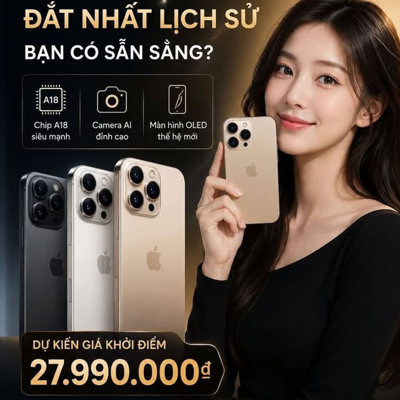 iPhone 18 được dự đoán sẽ trở thành dòng iPhone đắt nhất lịch sử Apple