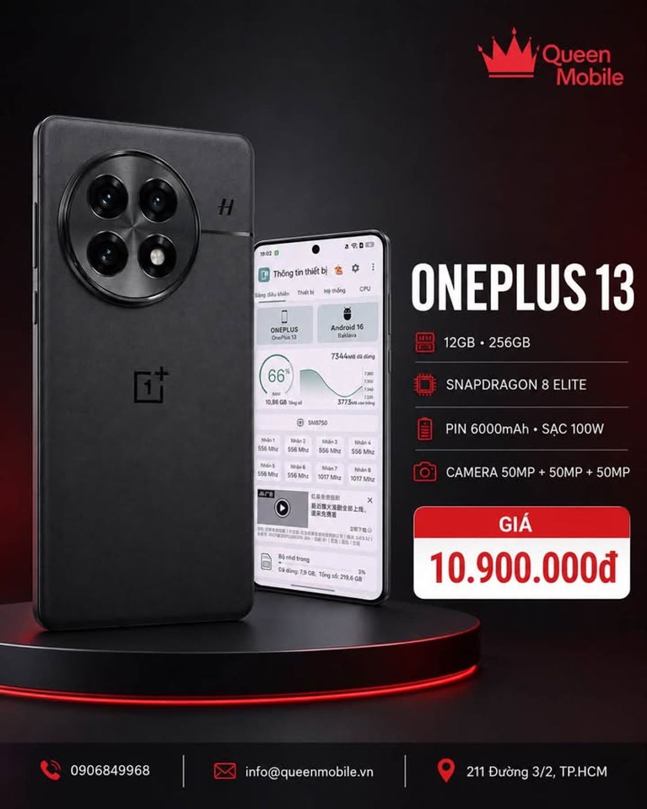 – SNAPDRAGON 8 ELITE, GIÁ 10,9 TRIỆU
