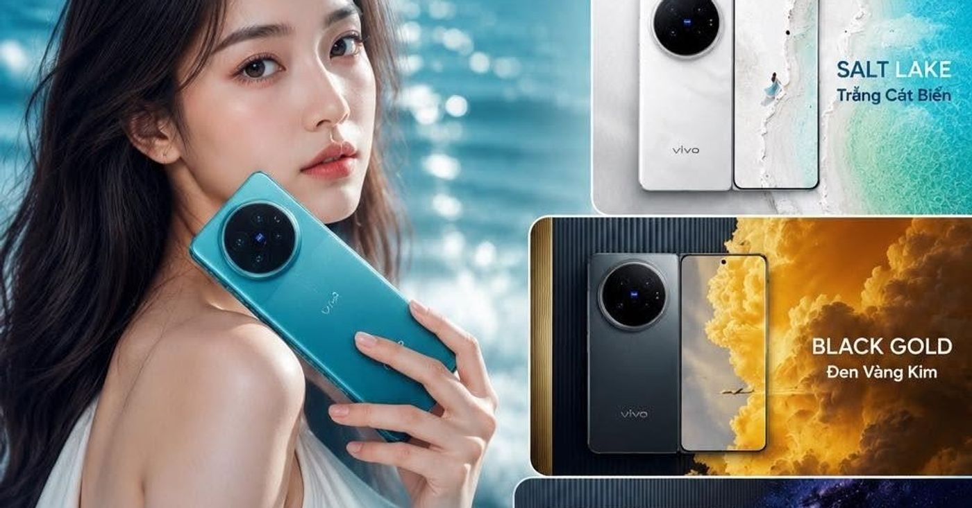 Vivo X Fold 6 Lộ Toàn Bộ 4 Màu Sắc Trước Ngày Ra Mắt, Bản Xanh Ngọc Đang Khiến Cộng Đồng Công Nghệ P