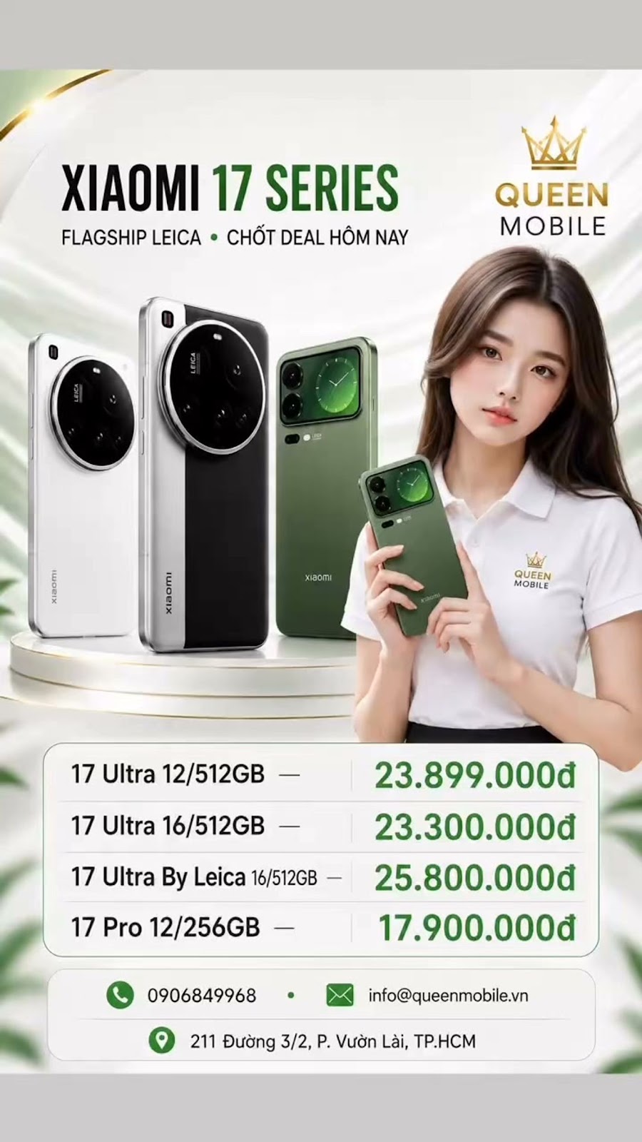 𝐁𝐀̉𝐍𝐆 𝐆𝐈𝐀́ 𝐗𝐈𝐀𝐎𝐌𝐈 𝐌𝐈 𝟏𝟕 𝐒𝐄𝐑𝐈𝐄𝐒 🌿🔥