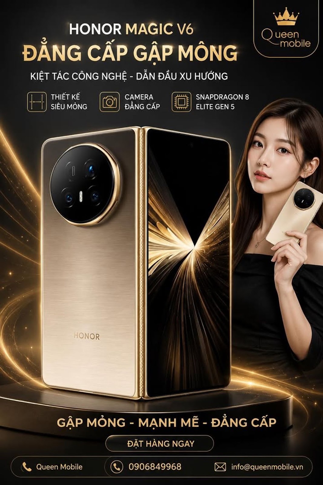 Honor Magic V6 Chính Thức Mở Đặt Trước Tại Malaysia, Chuẩn Bị Khuấy Đảo Thị Trường Smartphone Gập To