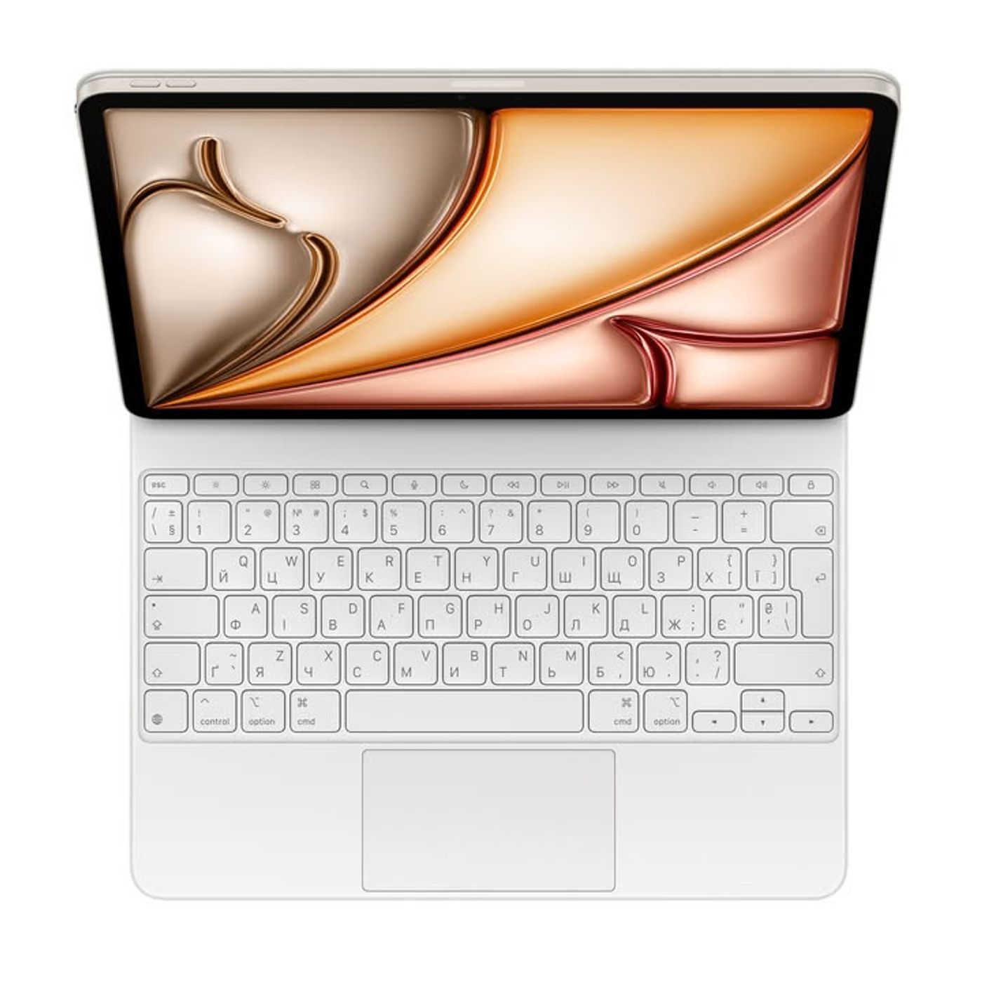 HOT DEAL SẢN PHẨM MỚI: Bàn phím Magic cho iPad Air 13-inch (M3) - Phiên bản tiếng Ukraina MDFW4UA/A