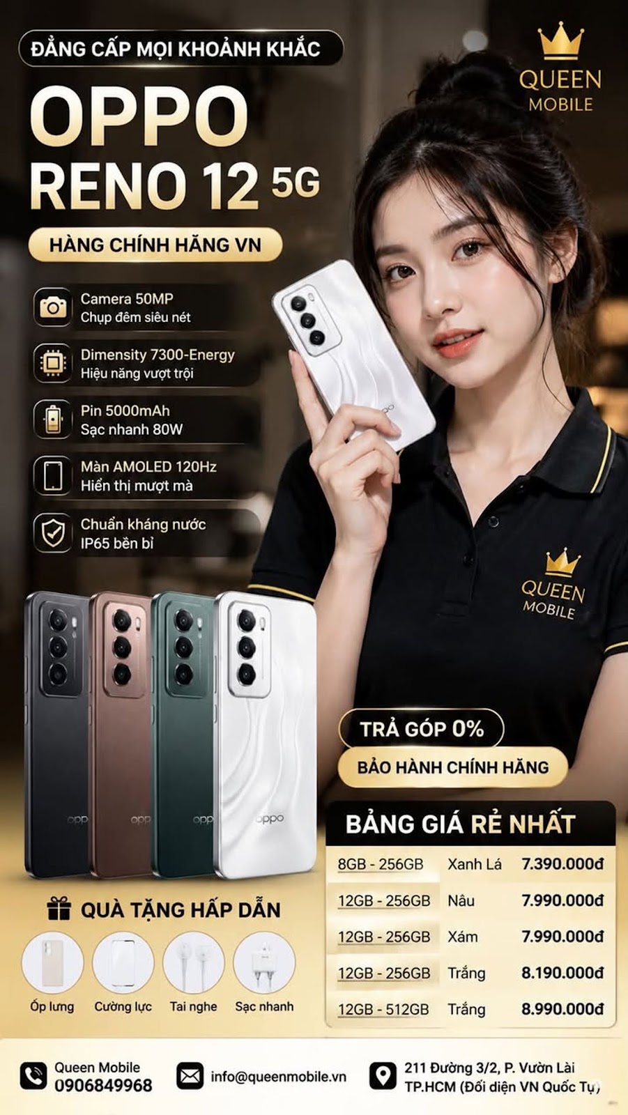 Reno12 5G Việt Nam đến giờ vẫn chưa lên Android 16 thì nên kiểm tra kỹ firmware