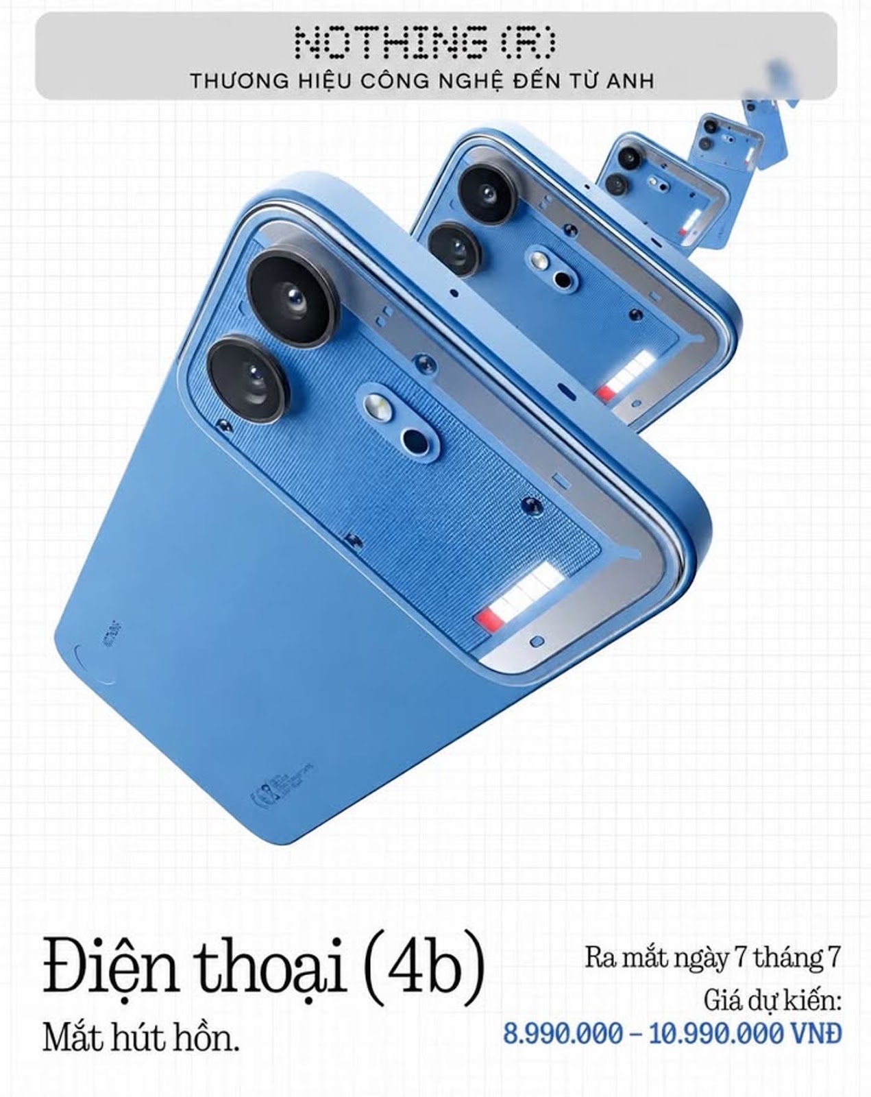 Nothing Phone 4(b) chính thức ra mắt ngày 07/07 tại Ấn Độ #Nothing #NothingPhone4b #Android16 #Nothi