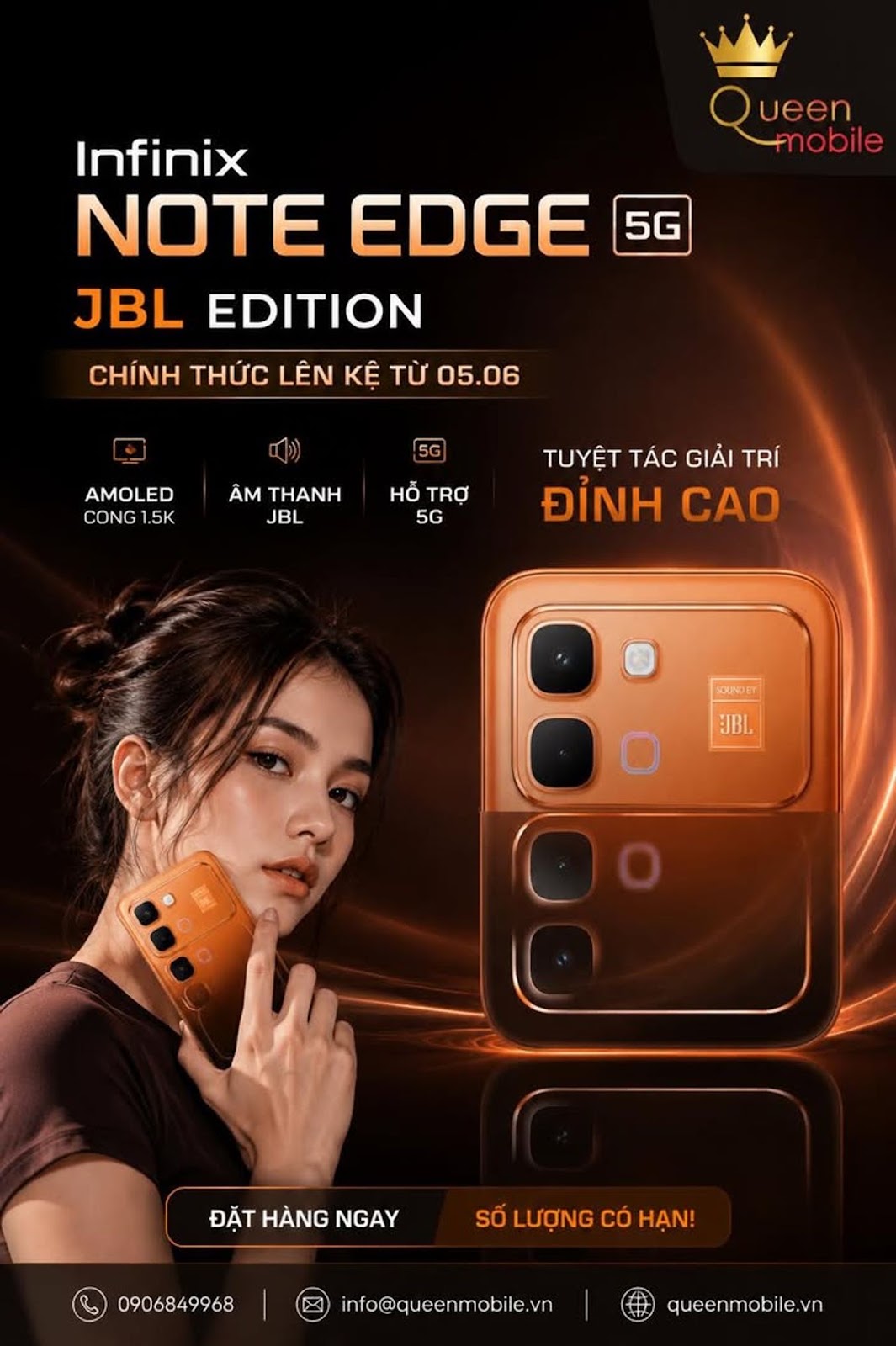 Infinix Note Edge 5G JBL Edition Chính Thức Lên Kệ, Smartphone Âm Thanh JBL Đang Khiến Phân Khúc Tầm