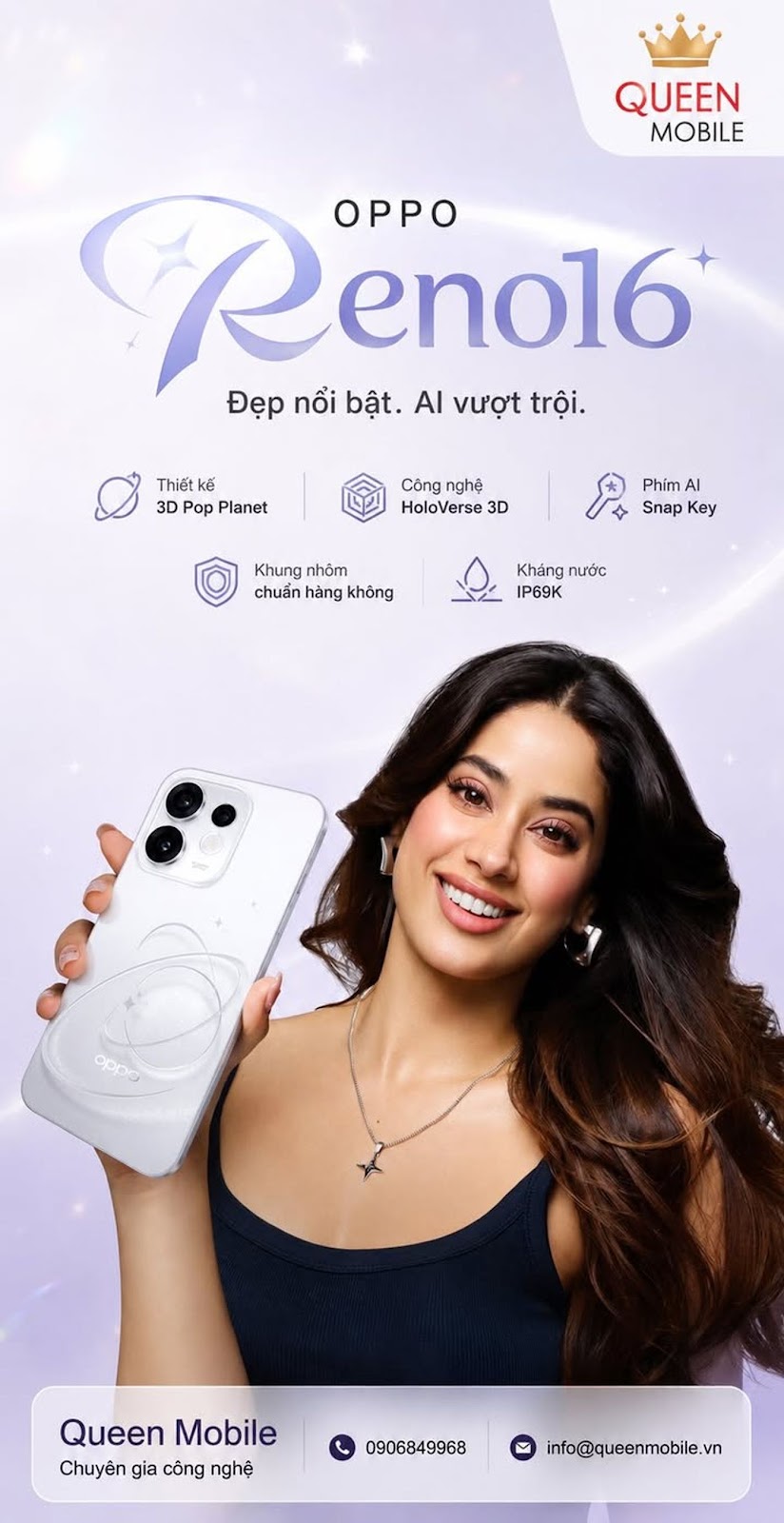 OPPO Reno16 lộ diện với thiết kế hoàn toàn mới, sẵn sàng khuấy đảo phân khúc cận cao cấp #OPPO #OPPO
