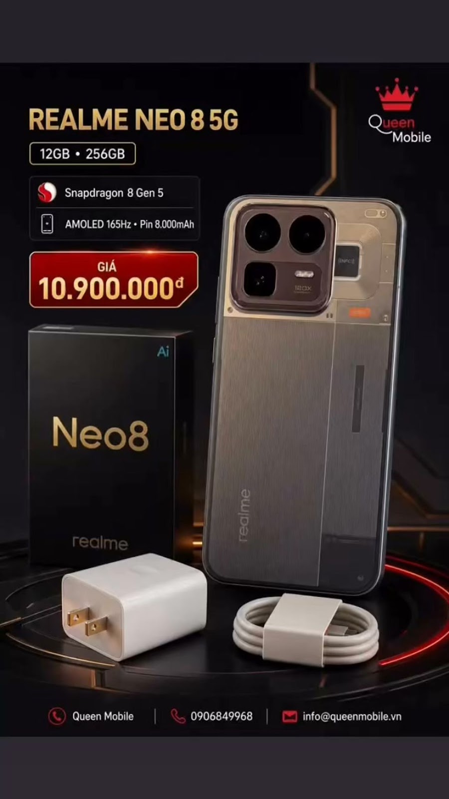 / – SIÊU PHẨM GAMING PIN 8.000MAH, GIÁ 10.900.000 VND