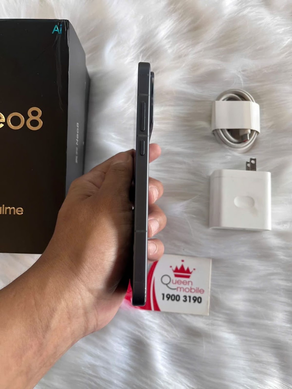 𝗥𝗘𝗔𝗟𝗠𝗘 𝗡𝗘𝗢 𝟴 𝟱𝗚 𝟭𝟮/𝟮𝟱𝟲𝗚𝗕 – SIÊU PHẨM GAMING PIN 8.000MAH, GIÁ 10.900.000 VND 🔥 - Tin Tức Công Nghệ