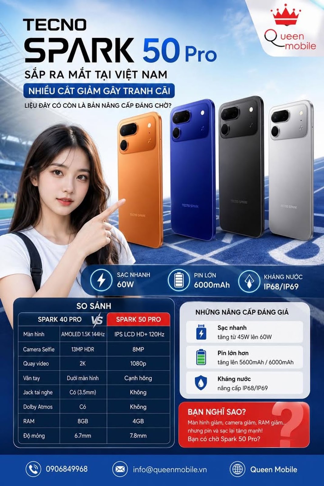 TECNO Spark 50 Pro Sắp Về Việt Nam Với Hàng Loạt Cắt Giảm Gây Tranh Cãi, Liệu Đây Có Còn Là Bản Nâng
