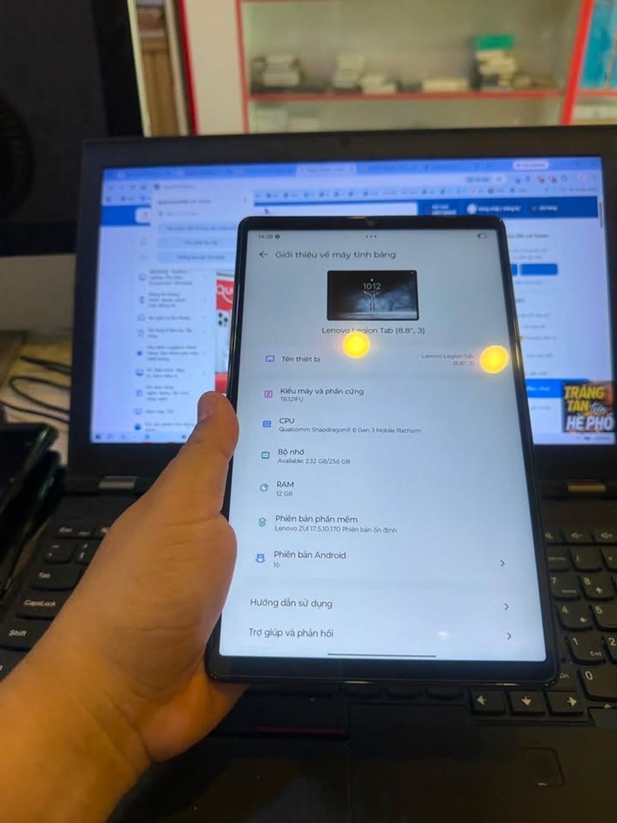 𝗟𝗘𝗡𝗢𝗩𝗢 𝗟𝗘𝗚𝗜𝗢𝗡 𝗧𝗔𝗕 𝟴.𝟴 𝗚𝗘𝗡 𝟯 𝟭𝟮𝗚𝗕 𝟮𝟱𝟲𝗚𝗕 – TABLET GAMING NHỎ GỌN, HIỆU NĂNG CỰC KHỦNG 🔥 - Tin Tức Công Nghệ